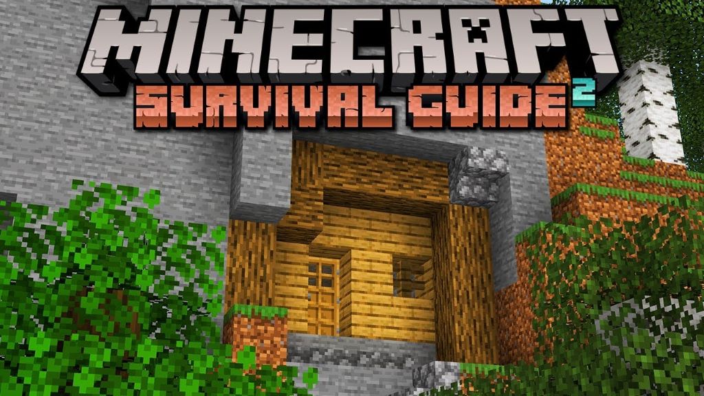 Player building a shelter at night in a survival game, following beginner tips to survive the first night